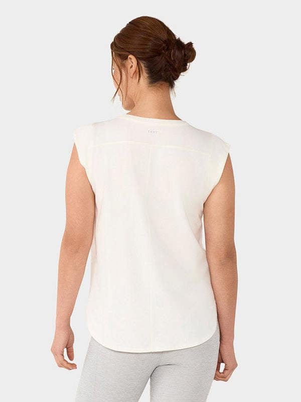 Tavi Cap Sleeve Crewneck T-Shirt