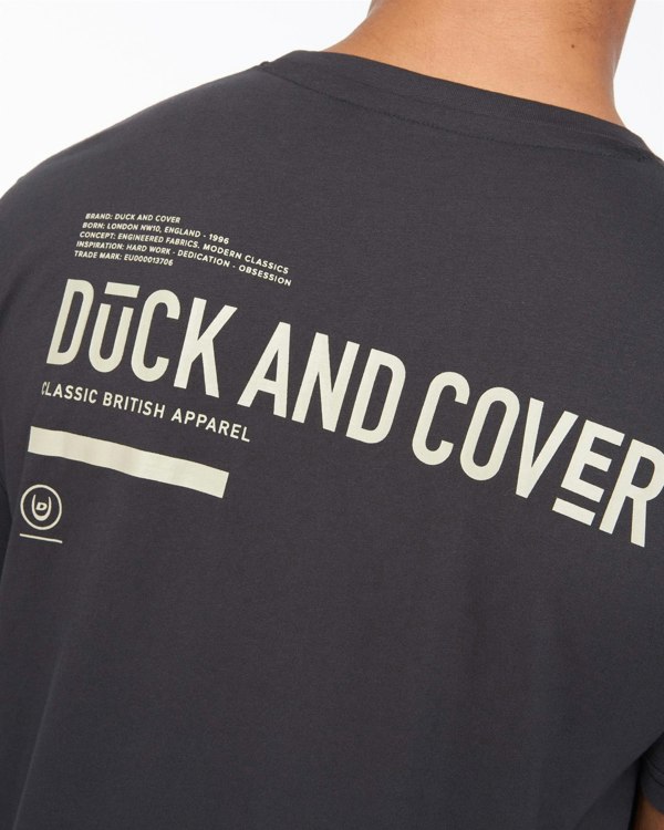 Duck and Cover Heningys T-Shirt - Black