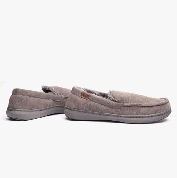 Jo & Joe DRYSDALE Mens Slippers Grey
