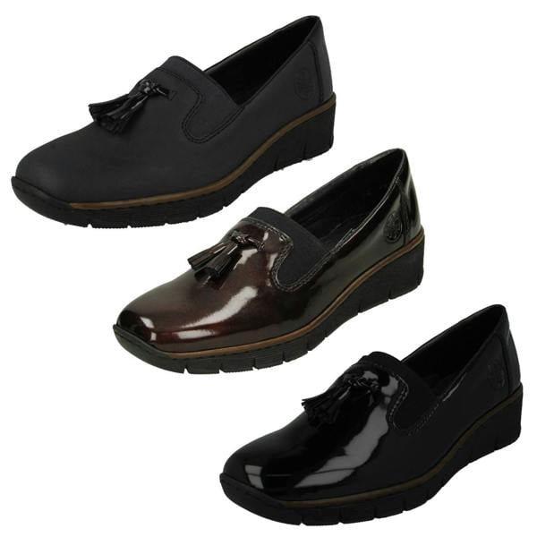 Rieker Ladies Rieker Tassel Detail Formal Shoe 53751