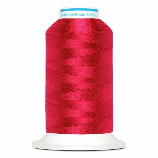 Gutermann Super Brite Polyester 40 Embroidery Thread 1000m Polyester Thread Suitable For Embroidery