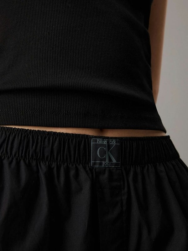 Calvin Klein CK ESTABLISHED Womens Pyjama Pants Black