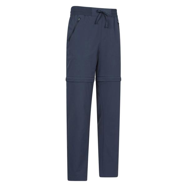 Mountain Warehouse Womens/Ladies Explorer Zip-Off Trousers - Navy - 