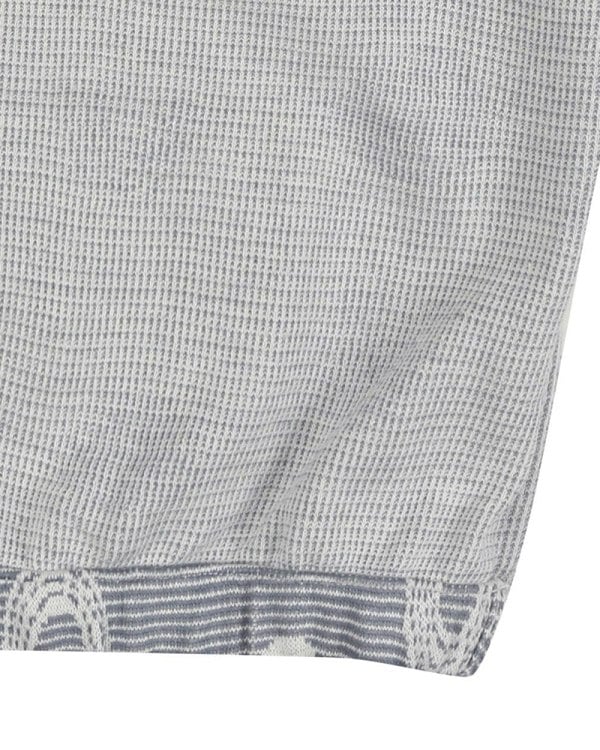 Grey Cloud Print Reversible Hoodie - image 9