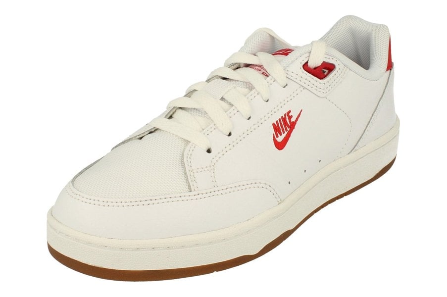 Nike Grandstand II Premium Mens Trainers Aa8005  104 - White University Red 104 - Photo 0