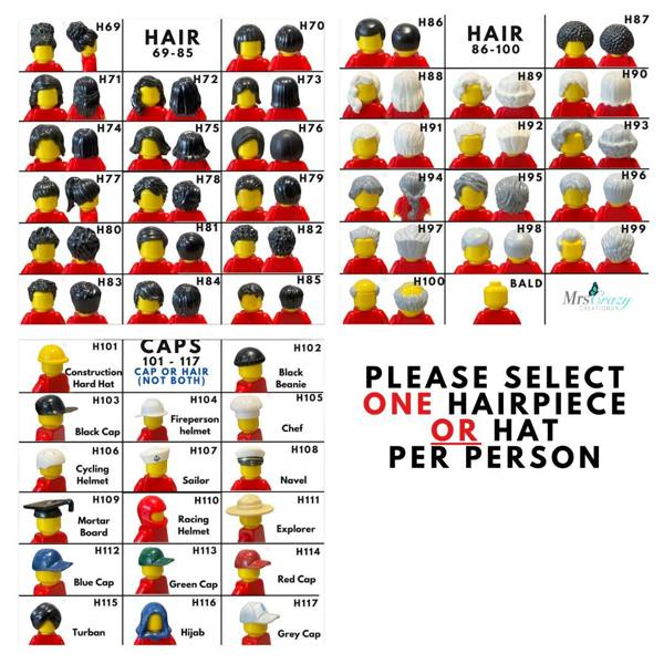 Personalised Mini Figure Key Ring - product in use