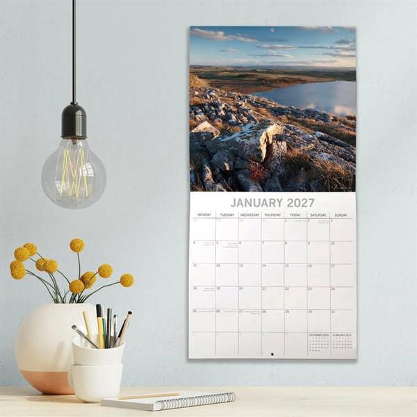 Yorkshire Calendar 2027, Wall Calendars, Month To View, Travel, Gift