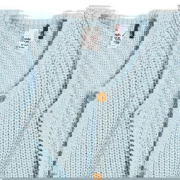 Mini Cuddles Baby Boys 5pc Gift Set With Cardigan, Multicolour