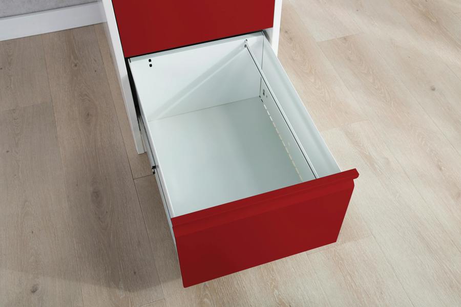 Phoenix Safe Phoenix FC Series FC1002GRK Filing Cabinet in Red