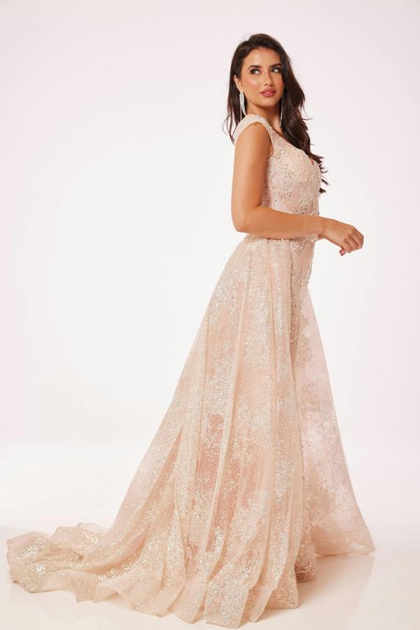LuvForever Light Pink Maxi Dress