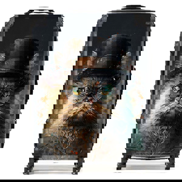 Warren Reed Persian Cat Splashart Suitcase