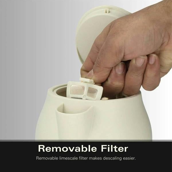 Hamilton Beach Ella 1.7L Kettle - Matte Latte