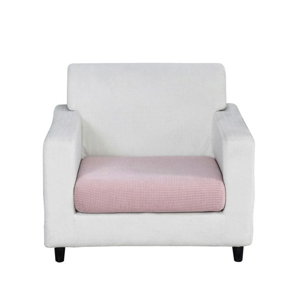 Anyhouz Anyseat Sofa Cover Old Rose Polyester Thick Stretchable Cushion For Living Room 1Pc Normal Size 225-275cm