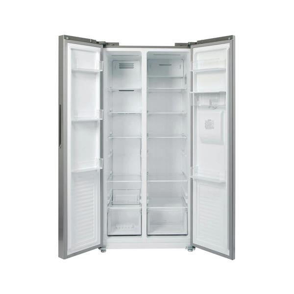 Willow 430L American Style Fridge Freezer WSBS84DS - Silver
