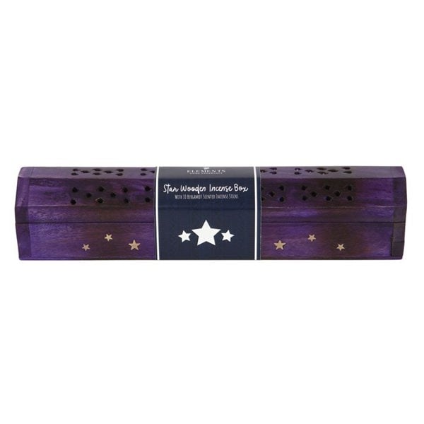Serano Star Wooden Bergamot Incense Box Set