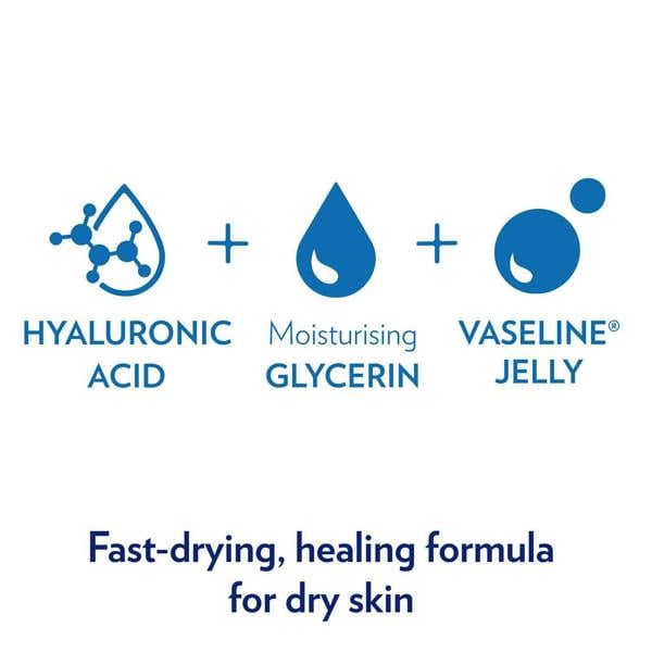 Vaseline Body Lotion Expert Care Instant Dry Skin Rescue Hydration 400ml, 2 Pack