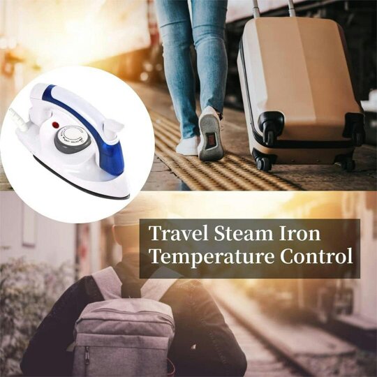 Havendro Mini Travel Iron Adjustable Temperature Foldable Portable Travel Iron Clothes
