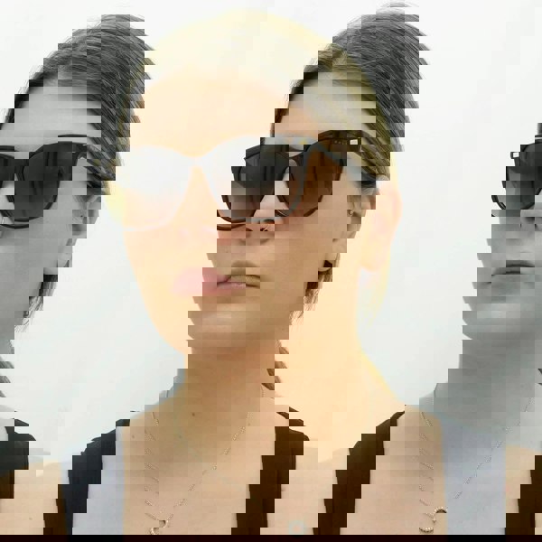 Ralph by Ralph Lauren Sunglasses RA5293 50033B Shiny Dark Havana Brown Gradient