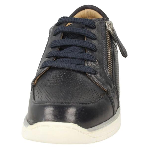 Padders Ladies Padders Side Zip Lace Up Trainers Ivy