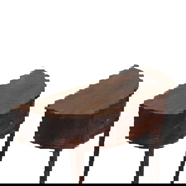 Artisan Furniture Solid Wood Backless Mounted Chestnut Console