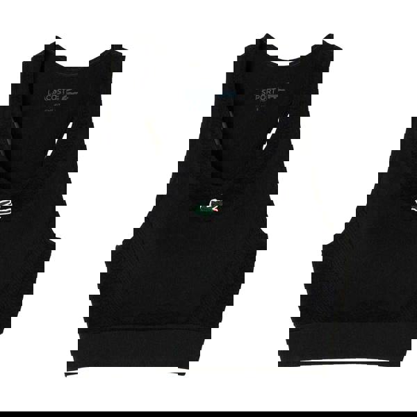 Lacoste Womens/Ladies Stretch Sports Bra - Black