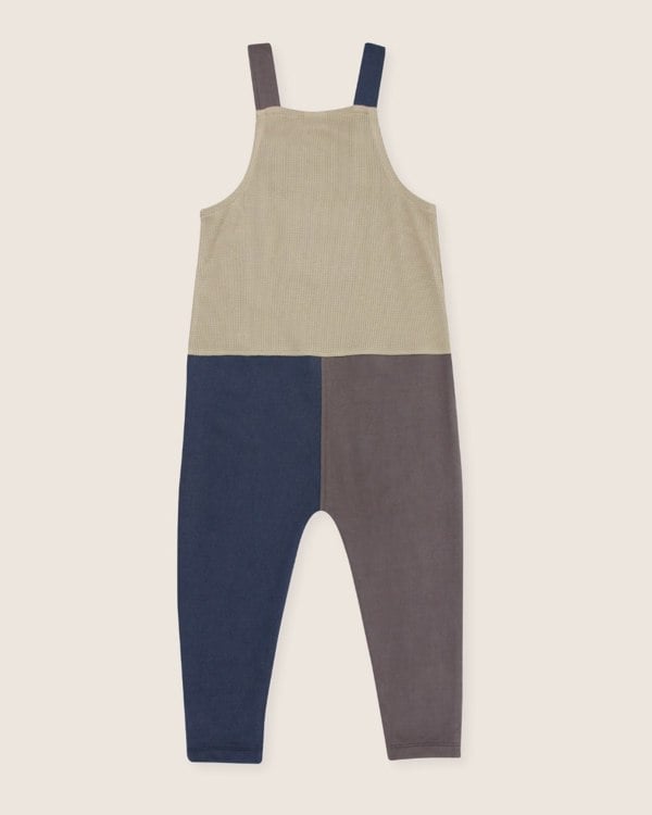Multicolour Colourblock Dungarees - image 7