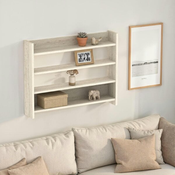 Decortie Lane 4-Tier Wall Shelf
