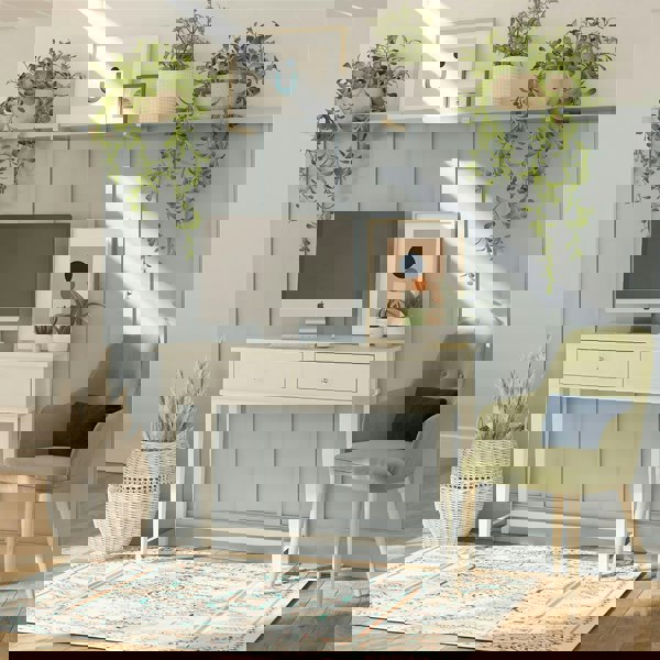 Dorel Home Franklin Writing Desk with 1 Drawer White