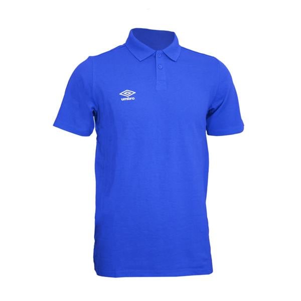 Umbro Mens Essential Polo Shirt - Royal Blue/White - 