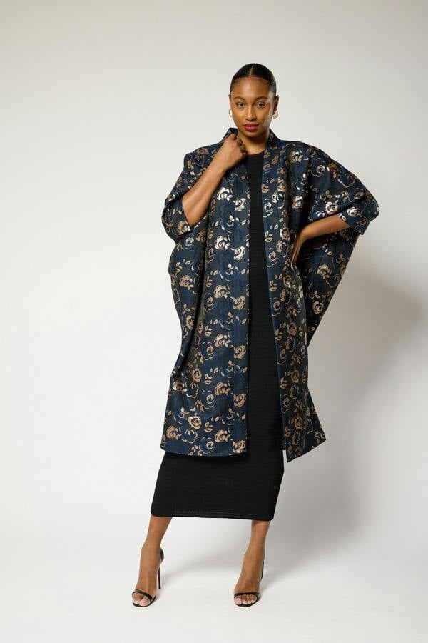 Lioness by TF Regal Azure Blossom Kimono Jacket