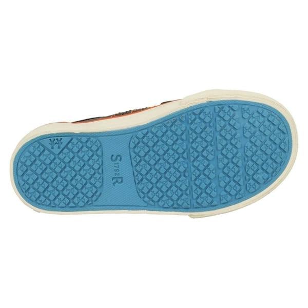 Start-rite Boys Startrite Shark Detailed Canvas Shoes Wave