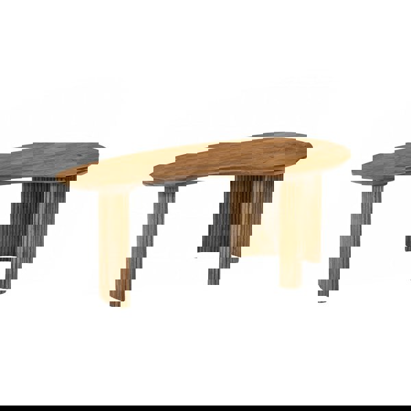 Rit Concept Aragon Curved Wood Coffee Table