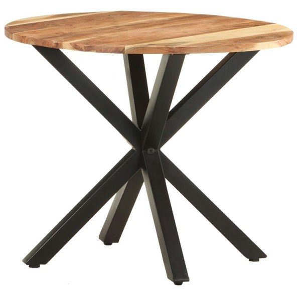 Berkfield Side Table 68x68x56 cm Solid Acacia Wood
