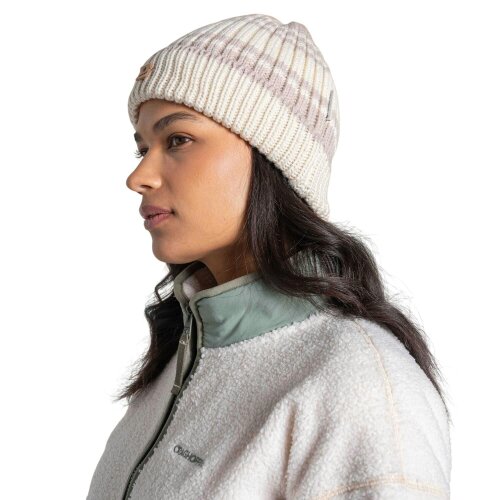 Craghoppers Womens National Trust Canina Striped Beanie - Calico