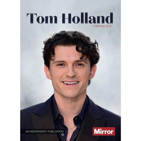 Tom Holland A3 Calendar 2027, Wall Calendars, Month To View, Entertainment, Gift