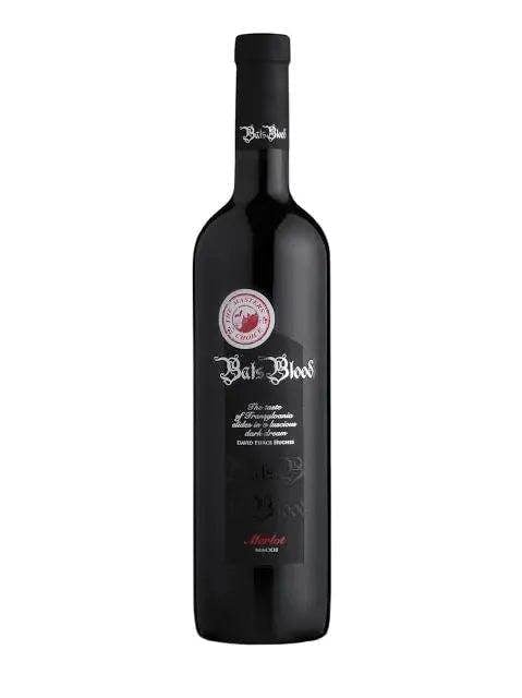 Novel Wines Cramele Recas Bats Blood Merlot  2022, Romania