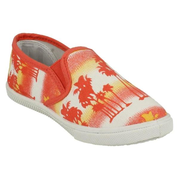 Spot On Girls Spot On Slip On Casual Pumps