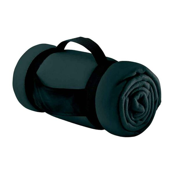 SOLS Stavenger Fleece Plaid Blanket - Dark Grey