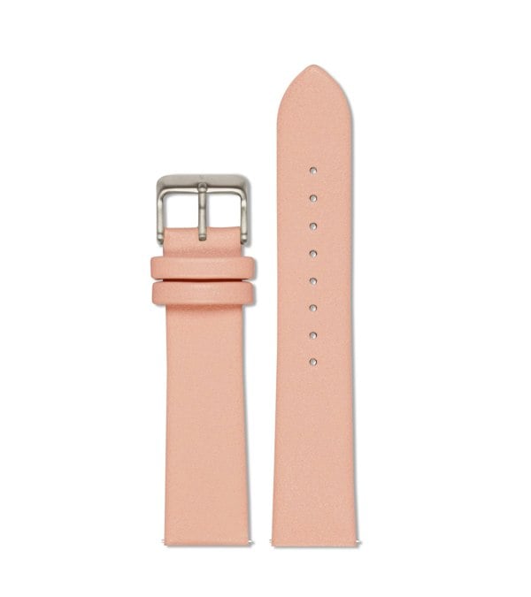 Votch Pink with brushed silver buckle | 20mm