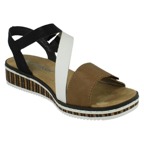 Rieker Ladies Rieker Strappy Summer Sandals V3670
