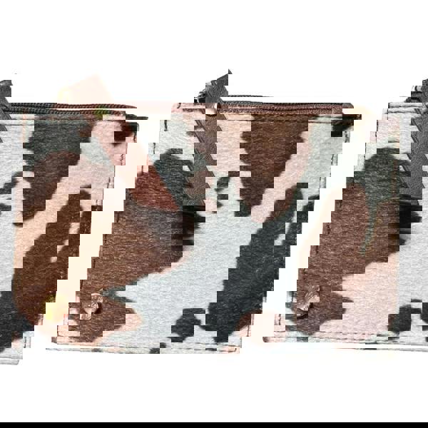 Solis Accessories Cow Print Coin & Card Purse