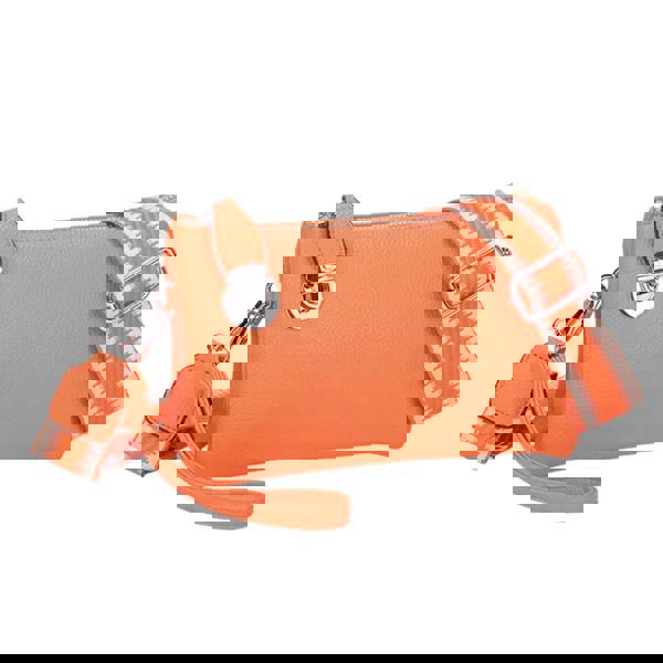 Love EMVY Embolden Collection Faux Leather Crossbody Bag with Wrist Strap