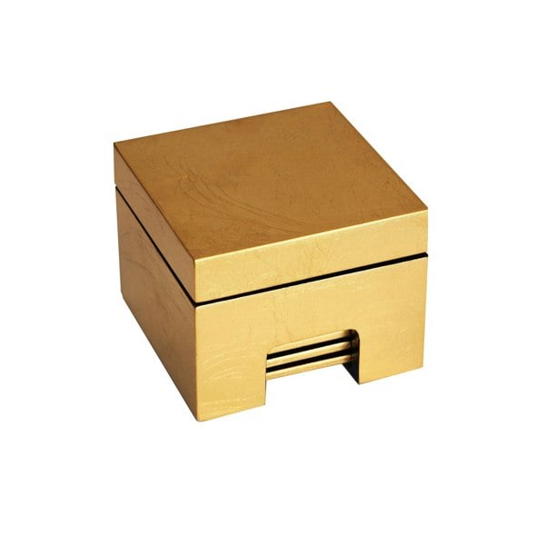 Coastbox in Gold Leaf - Posh Trading Company  - Interior furnishings london