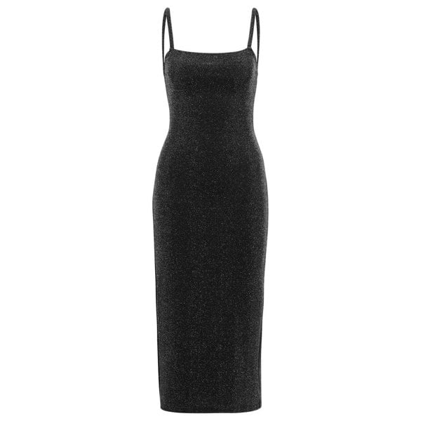 Hugo Womens/Ladies Nolores Midi Dress - Black
