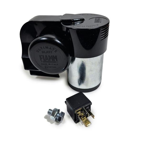 FIAMM Ultimate Blast Compact Traffic Horn 12V Loud Car SUV Motorcycle