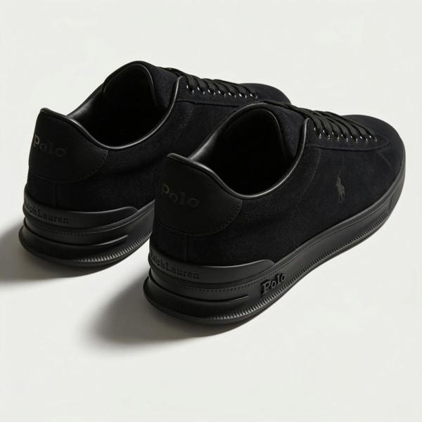 Polo Ralph Lauren HRT CRT III Casual Trainers Casual Trainers   in  Black