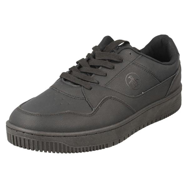 Penguin Mens Penguin Casual Lace Up Trainers  Squadron Pen0568