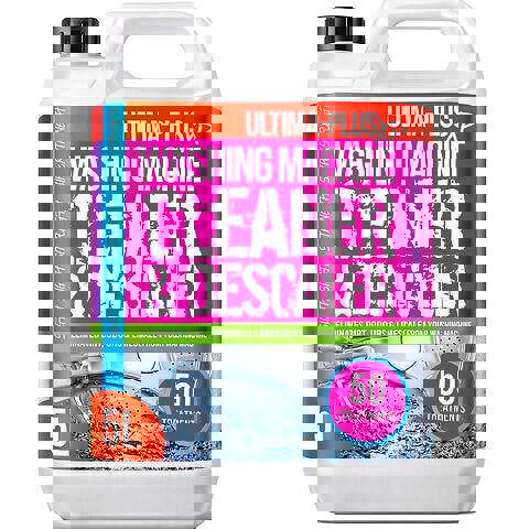 Ultima Plus XP Ultima-Plus XP Washing Machine Cleaner and Descaler Fluid Deeply Cleans, Removes Nasty Odours and Prevents Limescale (5 litres)