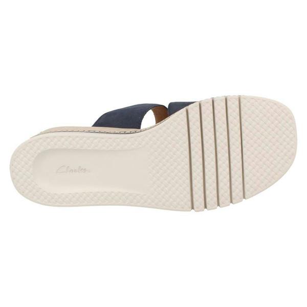 Clarks Ladies Clarks Wedge Heel Mule Sandals - Kidiki Cove