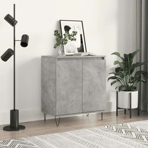 Berkfield Sideboard Concrete Grey 60x35x70 cm Engineered Wood